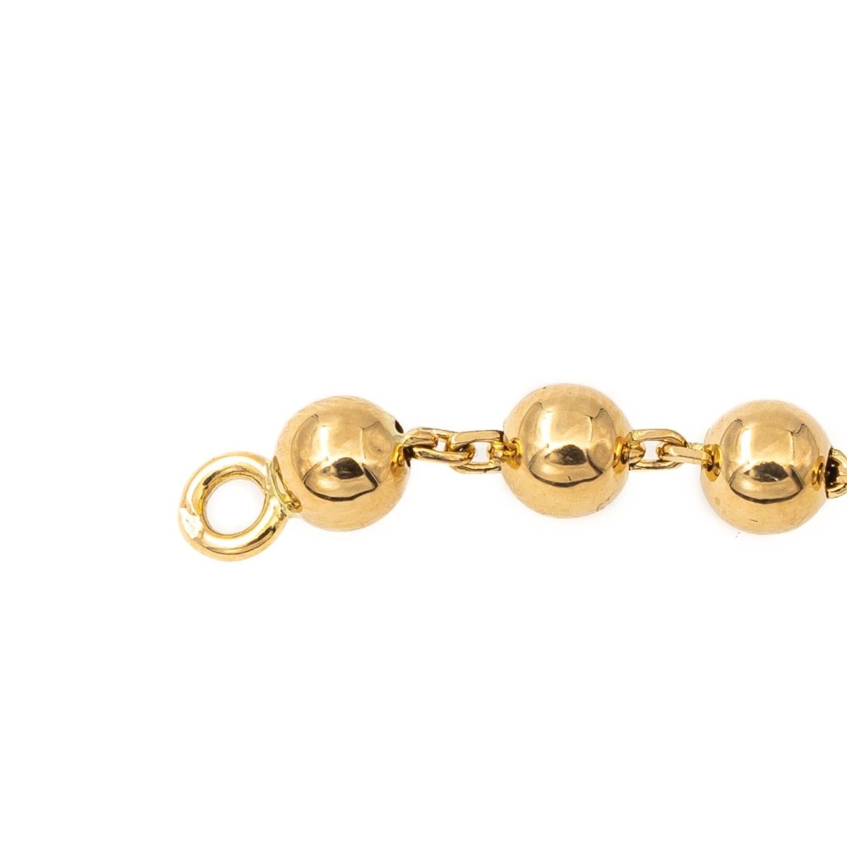 Collier Boules en or jaune - Castafiore