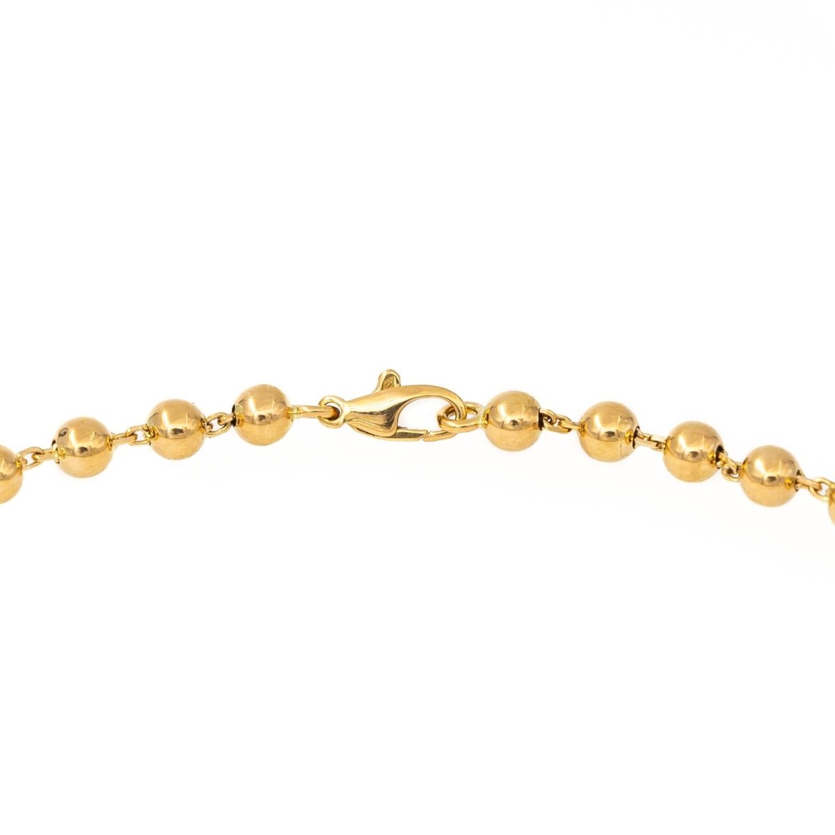 Collier Boules en or jaune - Castafiore