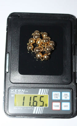 Collier-bracelet boules de Marseille or jaune - Castafiore