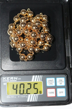 Collier-bracelet boules de Marseille or jaune - Castafiore