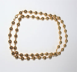 Collier-bracelet boules de Marseille or jaune - Castafiore