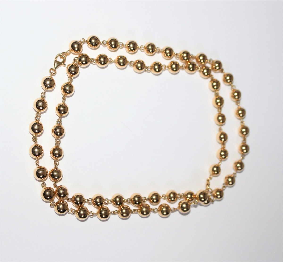 Collier-bracelet boules de Marseille or jaune - Castafiore