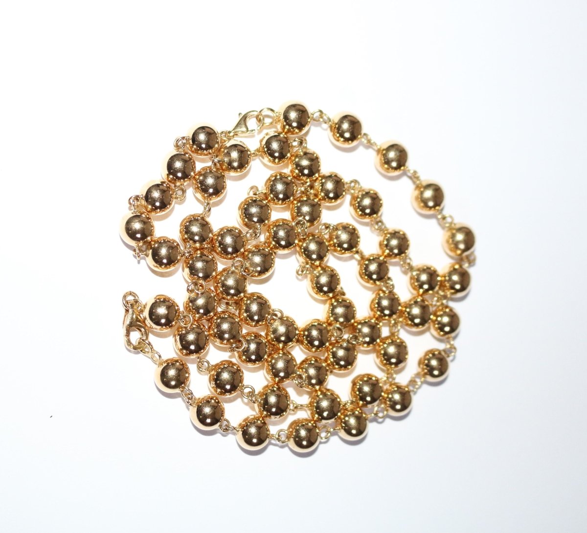 Collier-bracelet boules de Marseille or jaune - Castafiore