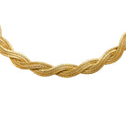 Collier Buccellati, tresse en or jaune - Castafiore