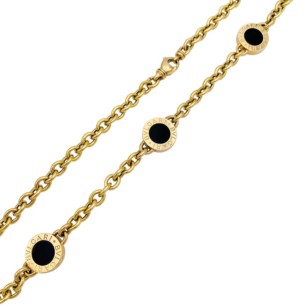Collier BULGARI "Bulgari-Bulgari" en or jaune. - Castafiore