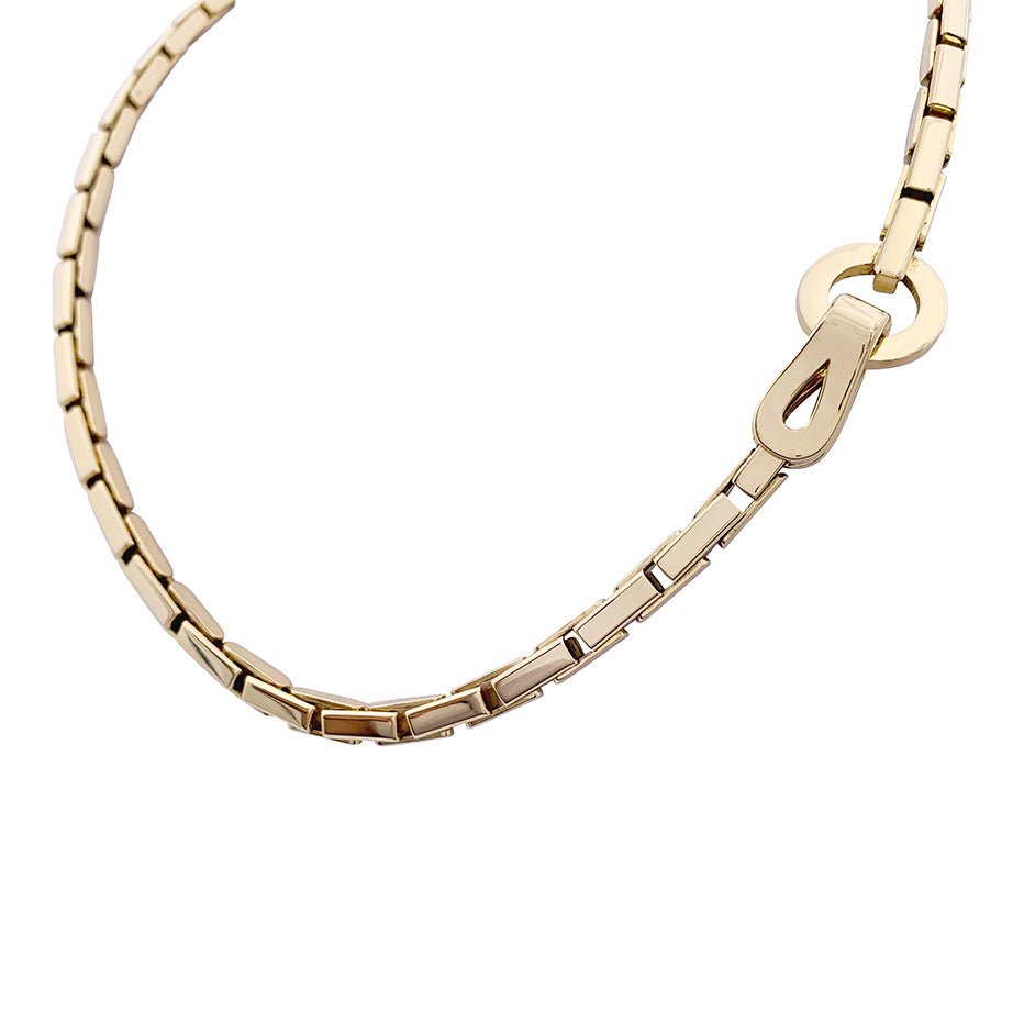Collier CARTIER " Agrafe" en or jaune - Castafiore