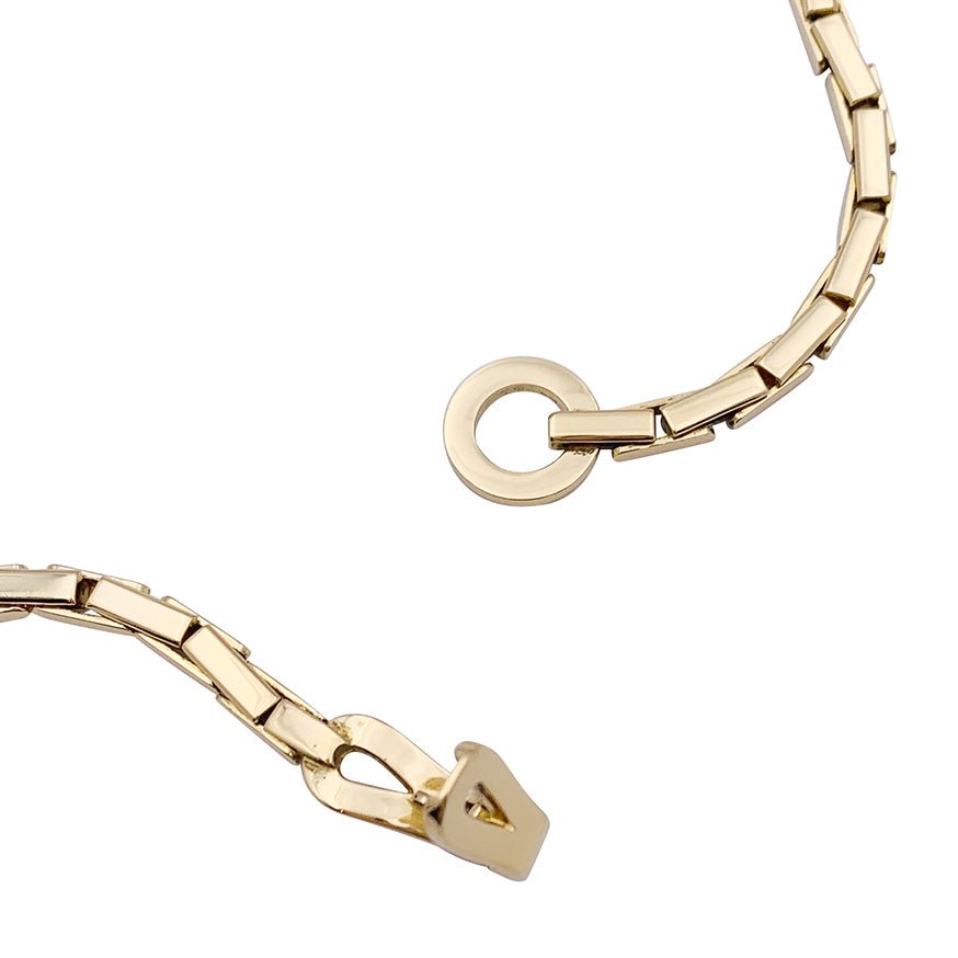 CARTIER “Agrafe” necklace in yellow gold – Castafiore