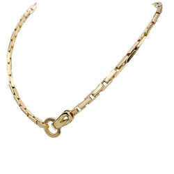 Collier CARTIER "Agrafe" en or jaune - Castafiore