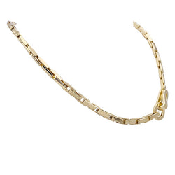 Collier CARTIER "Agrafe" en or jaune - Castafiore
