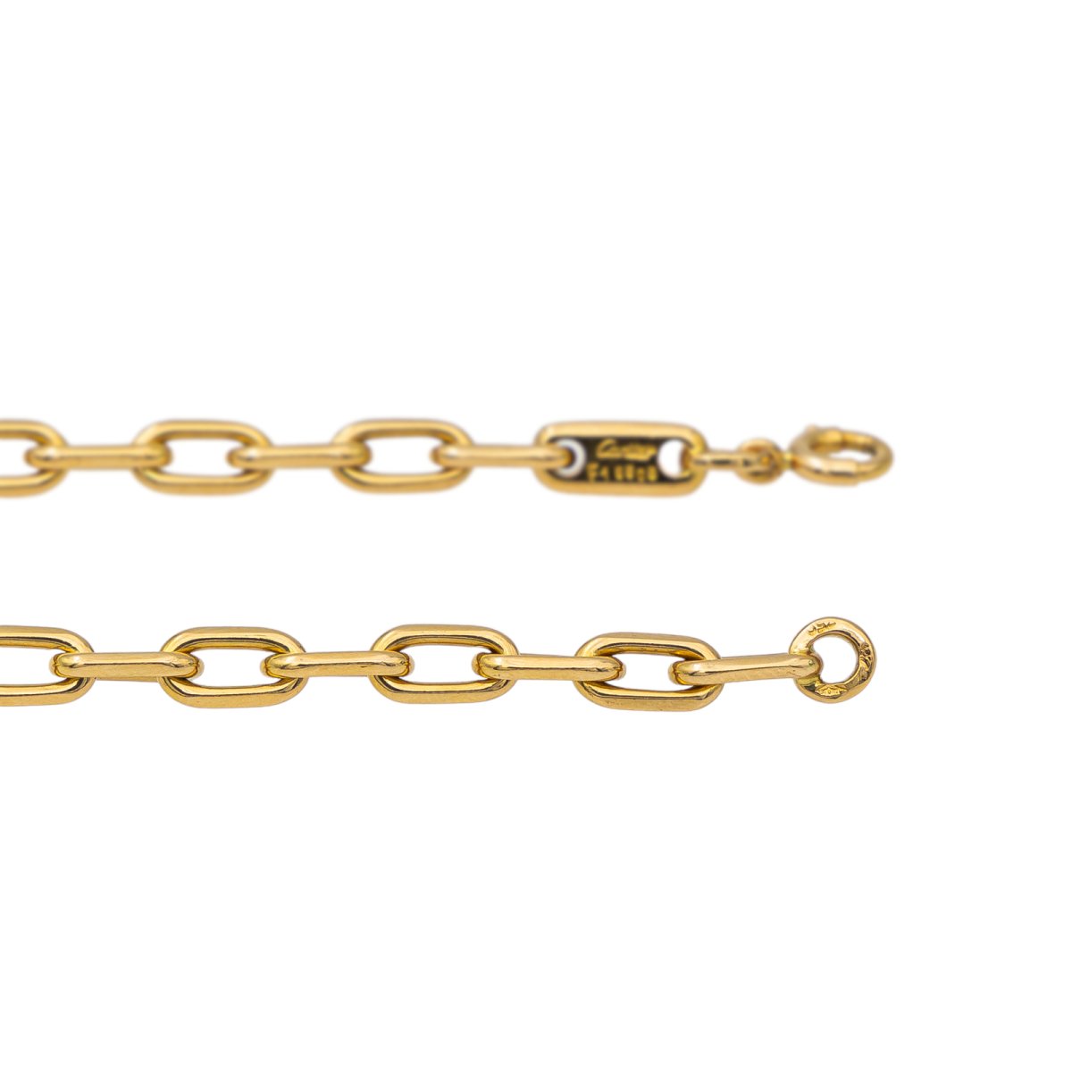 Collier CARTIER Chaîne Santos en or jaune - Castafiore