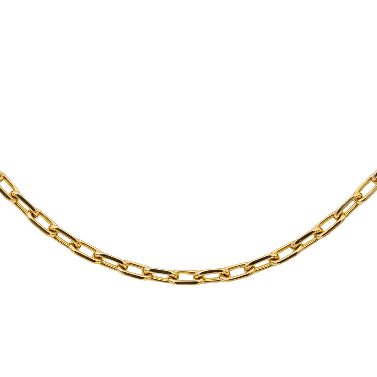Collier CARTIER Chaîne Santos en or jaune - Castafiore