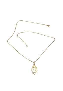 Collier CARTIER en or rose et diamants - Castafiore