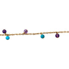 Collier Cartier, "Les Délices de Goa", or rose, améthystes, turquoises et diamants - Castafiore