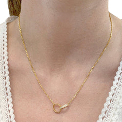 Collier CARTIER "Love", en or jaune et diamants - Castafiore