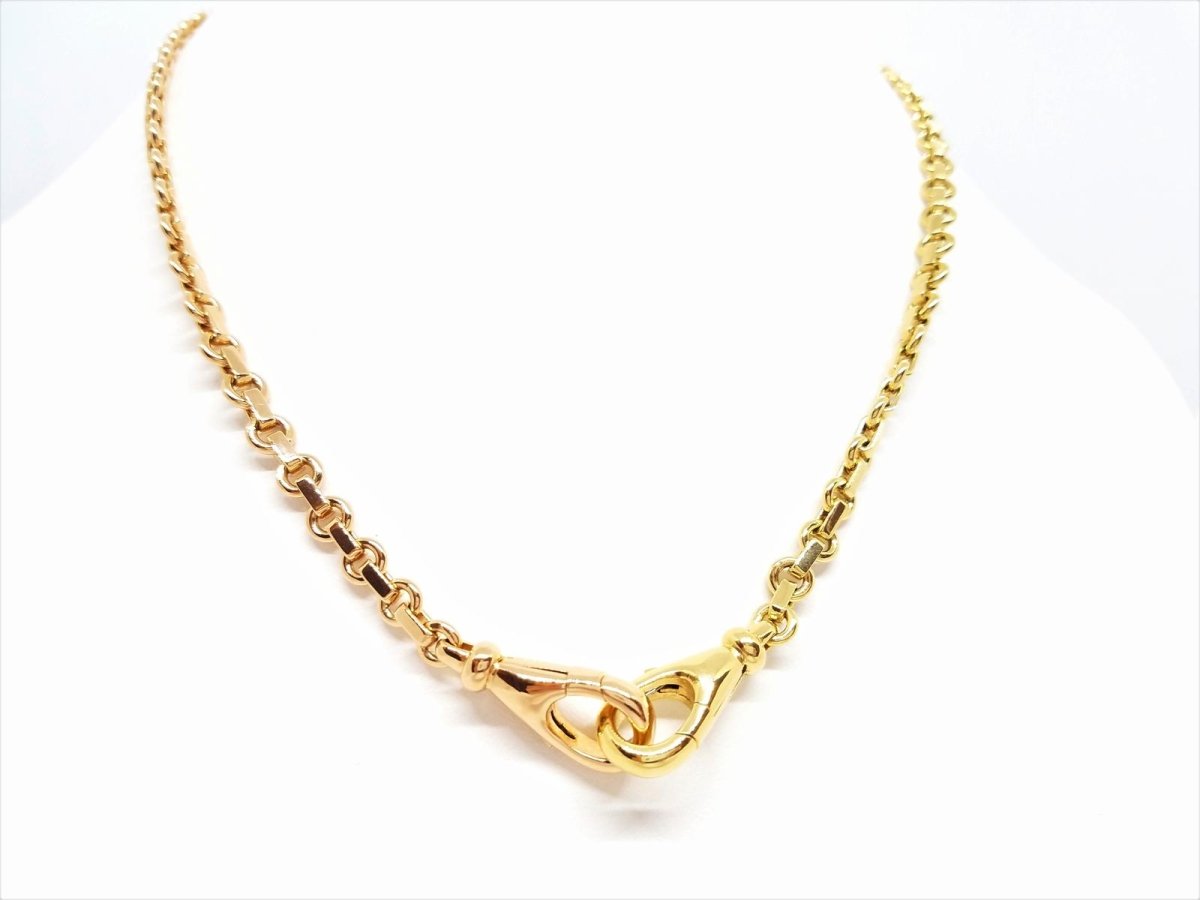 Collier Chaîne bicolore en 2 ors - Castafiore