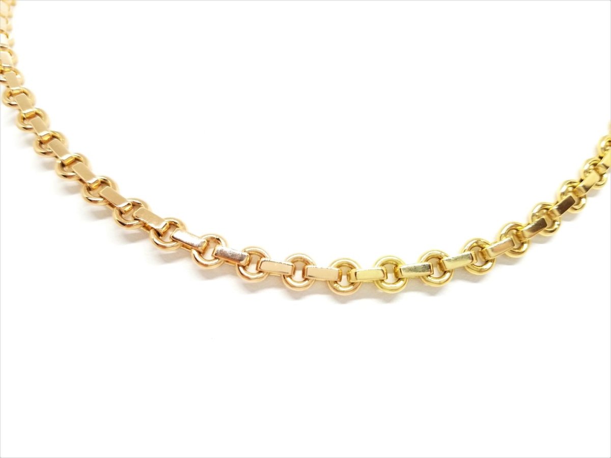 Collier Chaîne bicolore en 2 ors - Castafiore