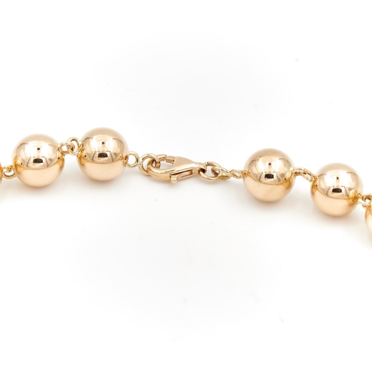 Collier Chaîne boules en or jaune - Castafiore