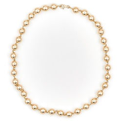 Collier Chaîne boules en or jaune - Castafiore