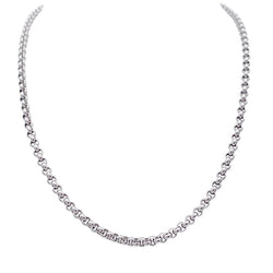 Collier Chaîne CHOPARD en or blanc - Castafiore