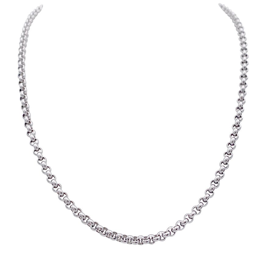 Collier Chaîne CHOPARD en or blanc - Castafiore