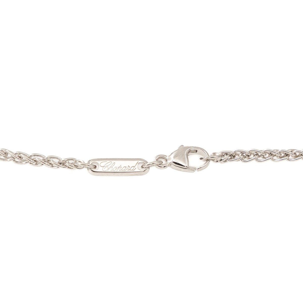 Collier Chaîne CHOPARD en or blanc - Castafiore