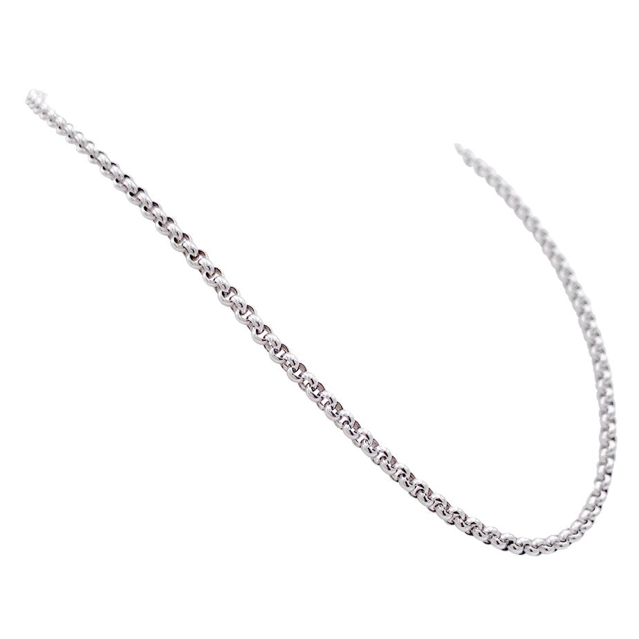 Collier Chaîne CHOPARD en or blanc - Castafiore