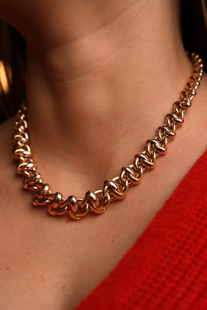 Collier Chaîne en or rose - Castafiore