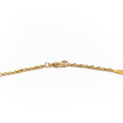 Collier Chaîne maille alternée en or jaune - Castafiore