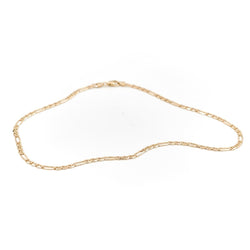 Collier Chaîne maille alternée en or jaune - Castafiore