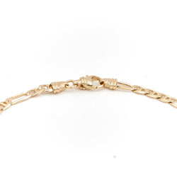 Collier Chaîne maille alternée en or jaune - Castafiore