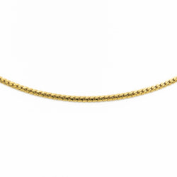 Collier Chaîne maille anglaise en or jaune - Castafiore