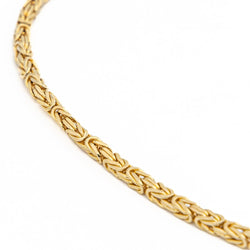 Collier Chaîne maille balinaise en or jaune - Castafiore