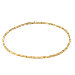 Collier Chaîne maille balinaise en or jaune - Castafiore