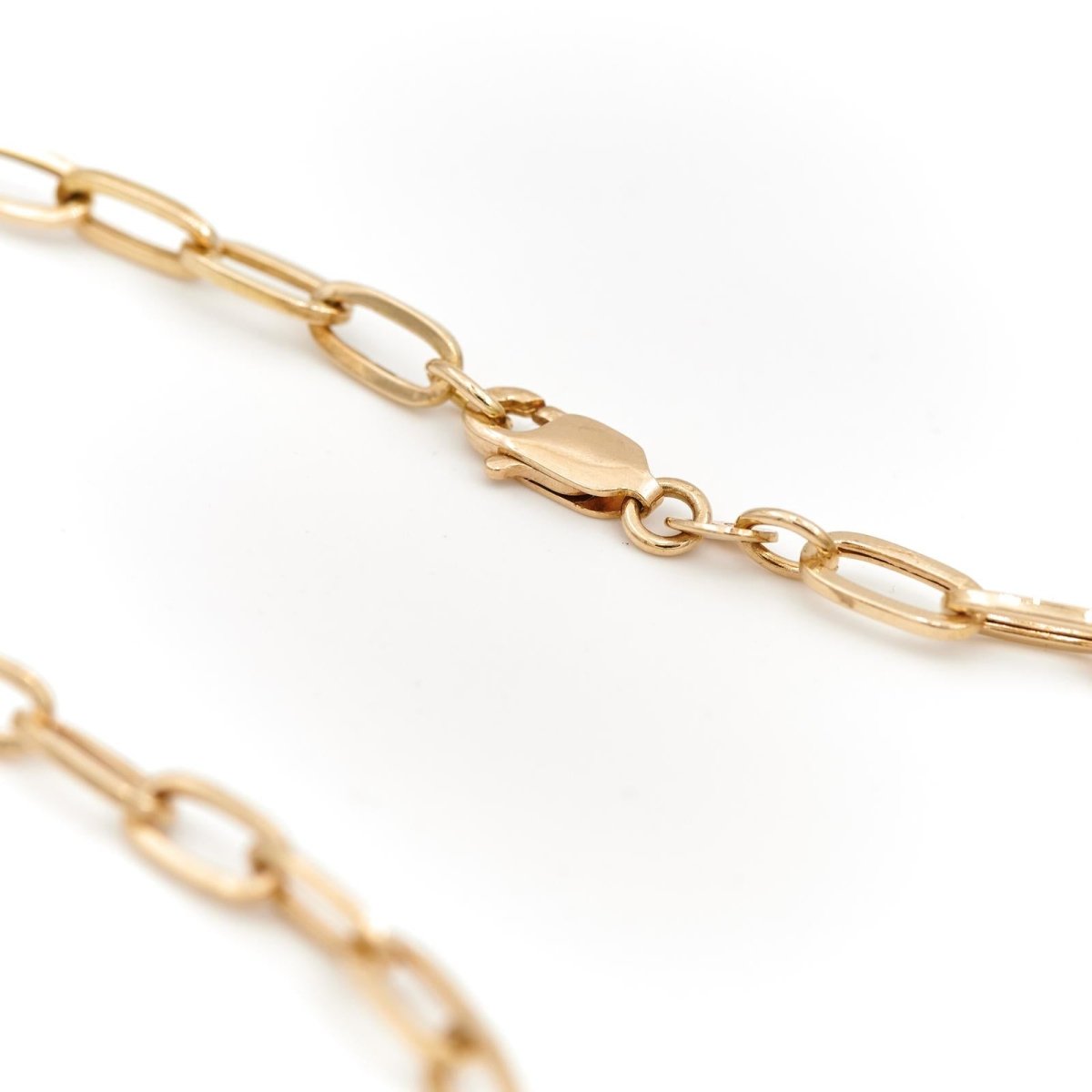 Collier Chaîne maille cheval en or jaune - Castafiore