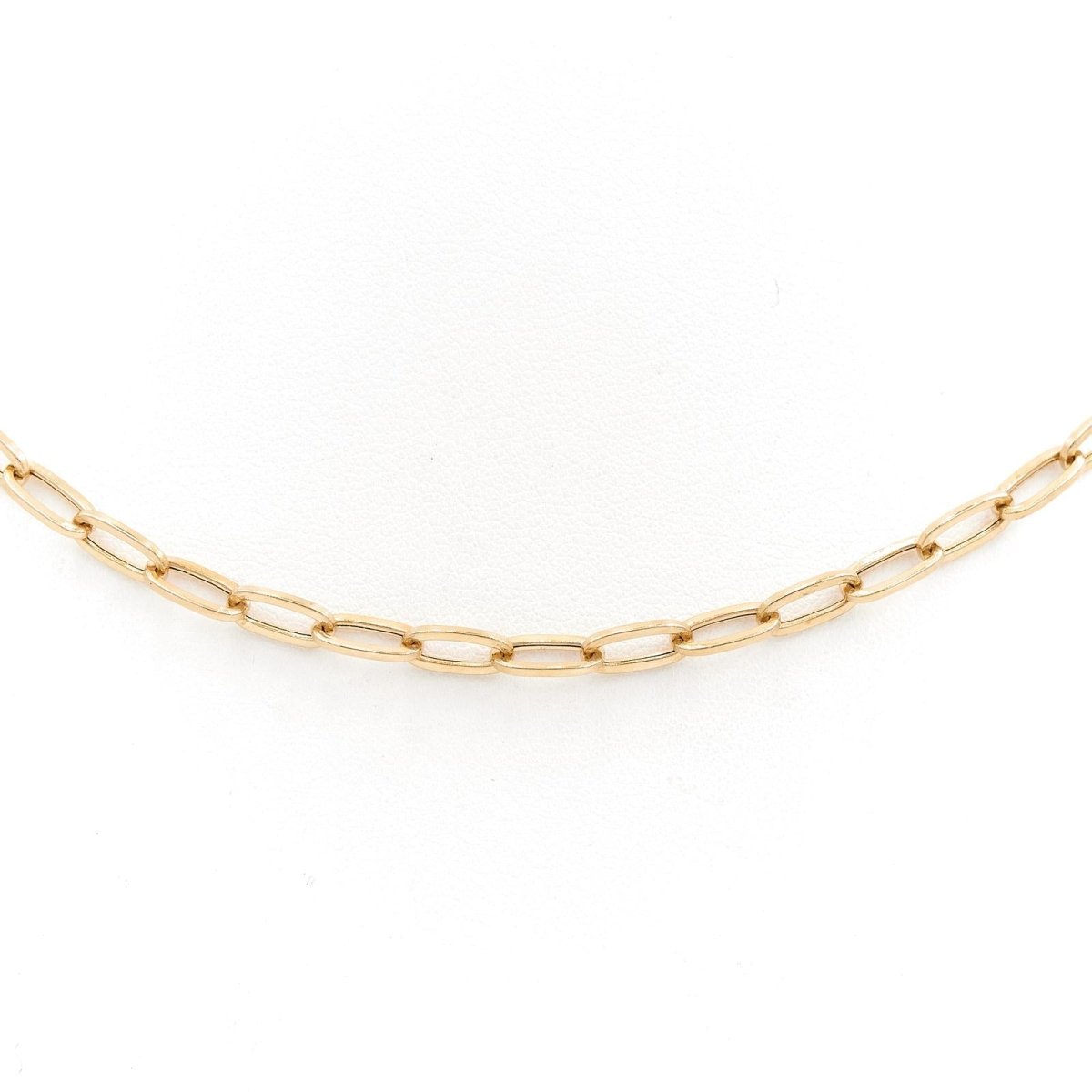 Collier Chaîne maille cheval en or jaune - Castafiore