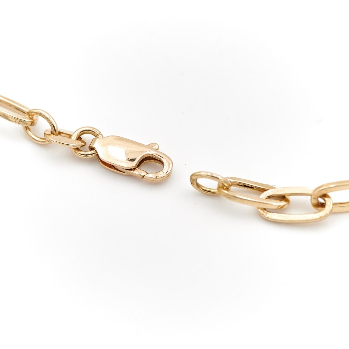 Collier Chaîne maille cheval en or jaune - Castafiore