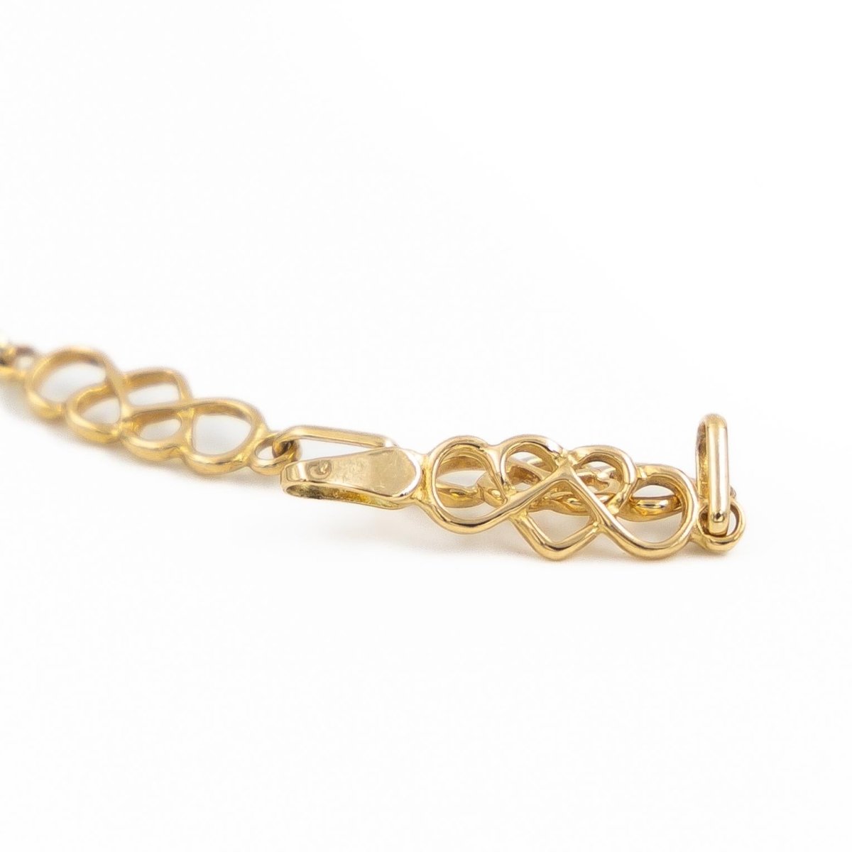 Collier Chaîne maille cœur en or jaune - Castafiore
