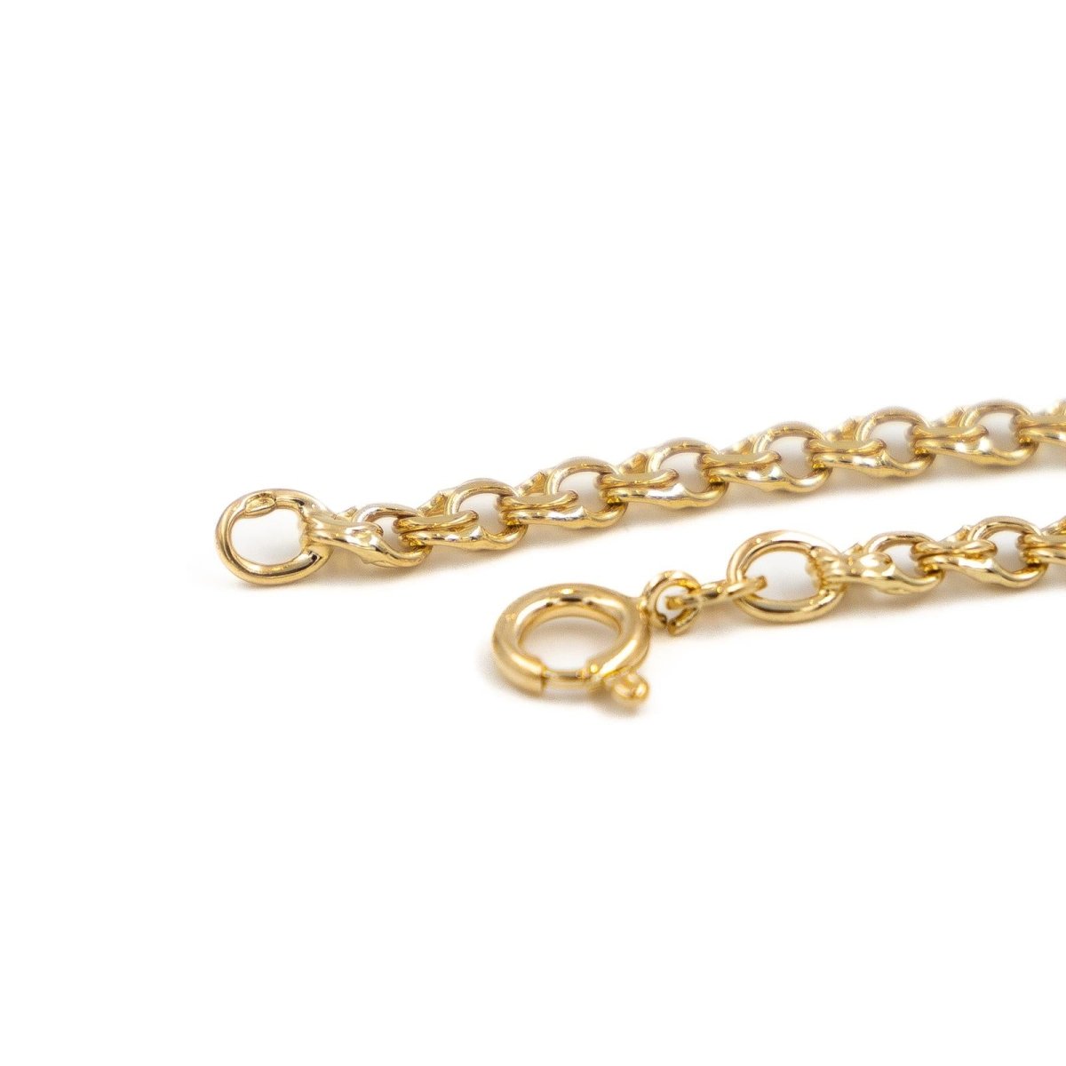 Collier Chaîne maille fantaisie en or jaune - Castafiore