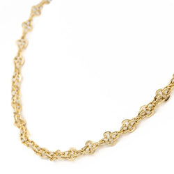 Collier Chaîne maille fantaisie en or jaune - Castafiore