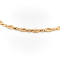 Collier Chaîne maille fantaisie en or jaune - Castafiore