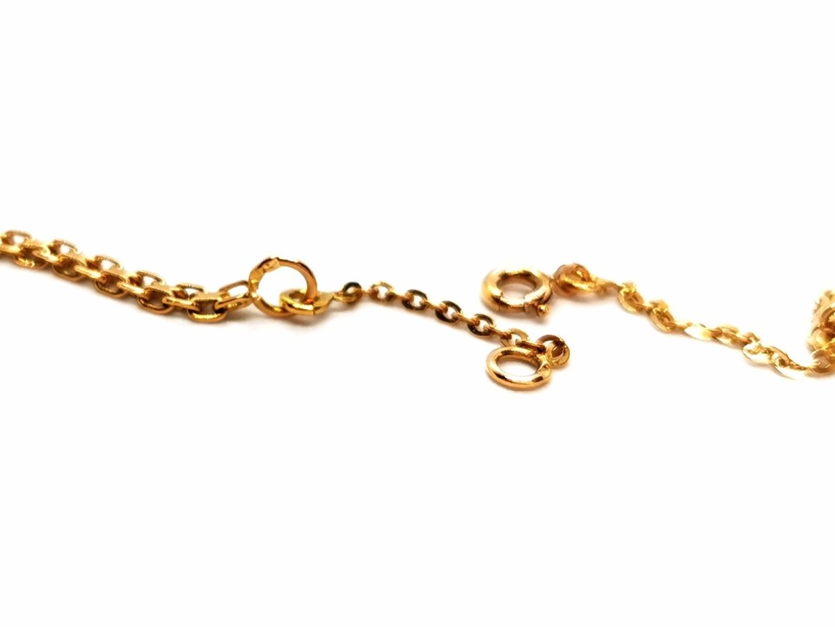 Collier Chaîne maille fantaisie en or jaune - Castafiore