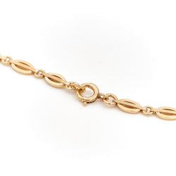 Collier Chaîne maille fantaisie en or jaune - Castafiore