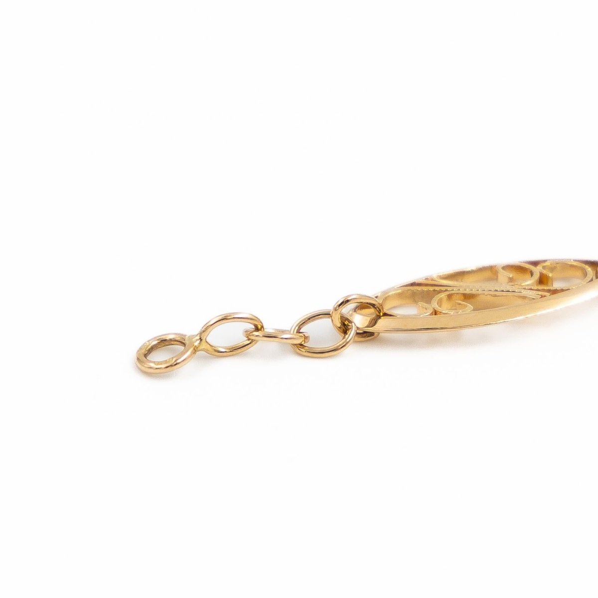 Collier Chaîne maille filigrane en or jaune - Castafiore