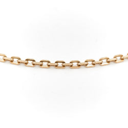 Collier Chaîne maille forçat en or jaune - Castafiore