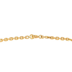 Collier Chaîne maille forçat en or jaune - Castafiore