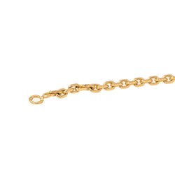 Collier Chaîne maille forçat en or jaune - Castafiore