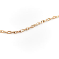 Collier Chaîne maille forçat en or jaune - Castafiore