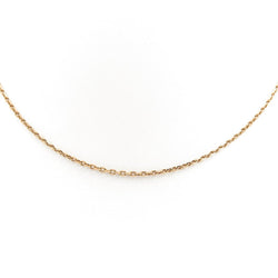 Collier Chaîne maille forçat en or jaune - Castafiore