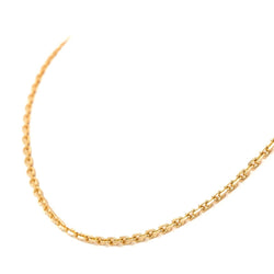 Collier Chaîne maille forçat en or jaune - Castafiore