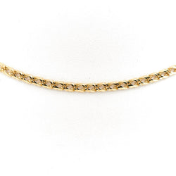 Collier Chaîne maille forçat en or jaune - Castafiore